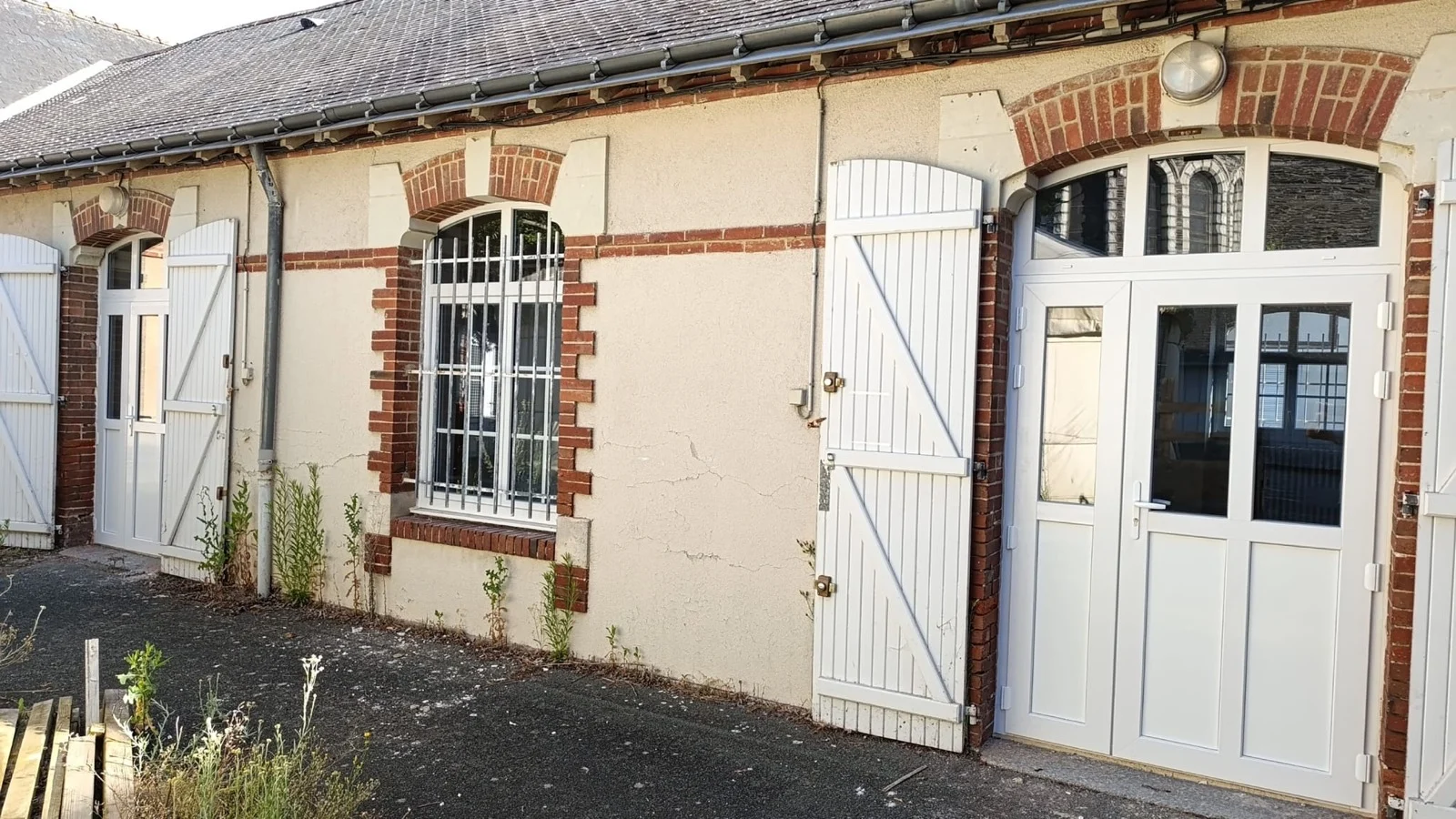 Menuiseries d’une école à Angers