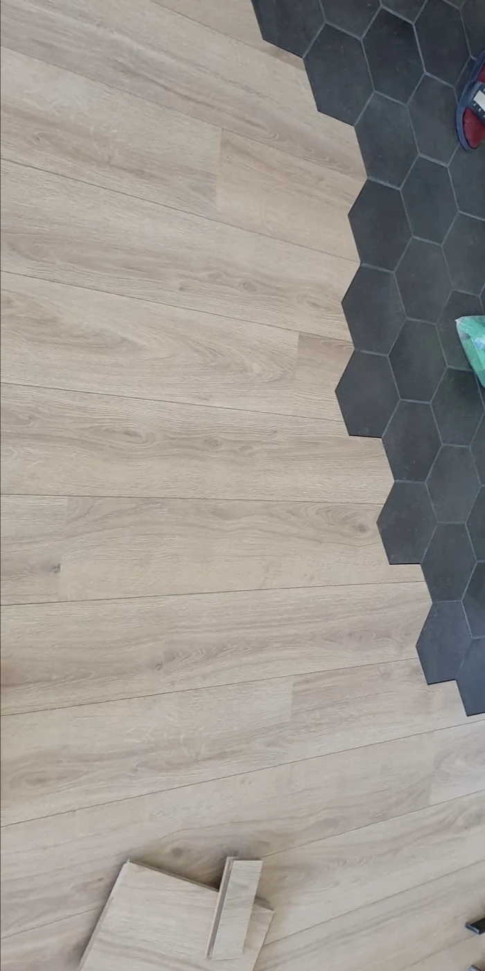 Sol vinyle imitation parquet